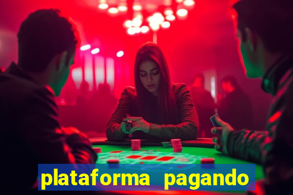 plataforma pagando no cadastro bet